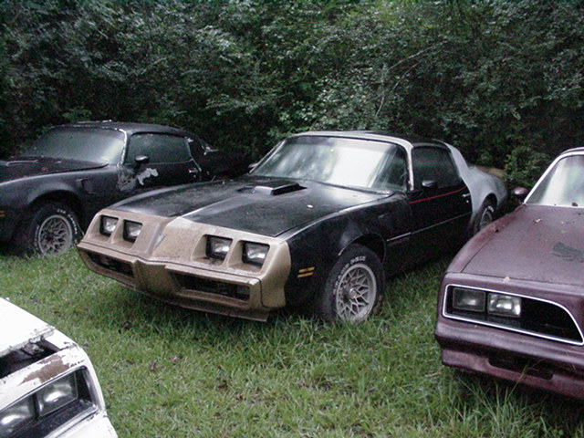 1979 Pontiac Trans Am W72 400 4 speed car first pic is the car as found
